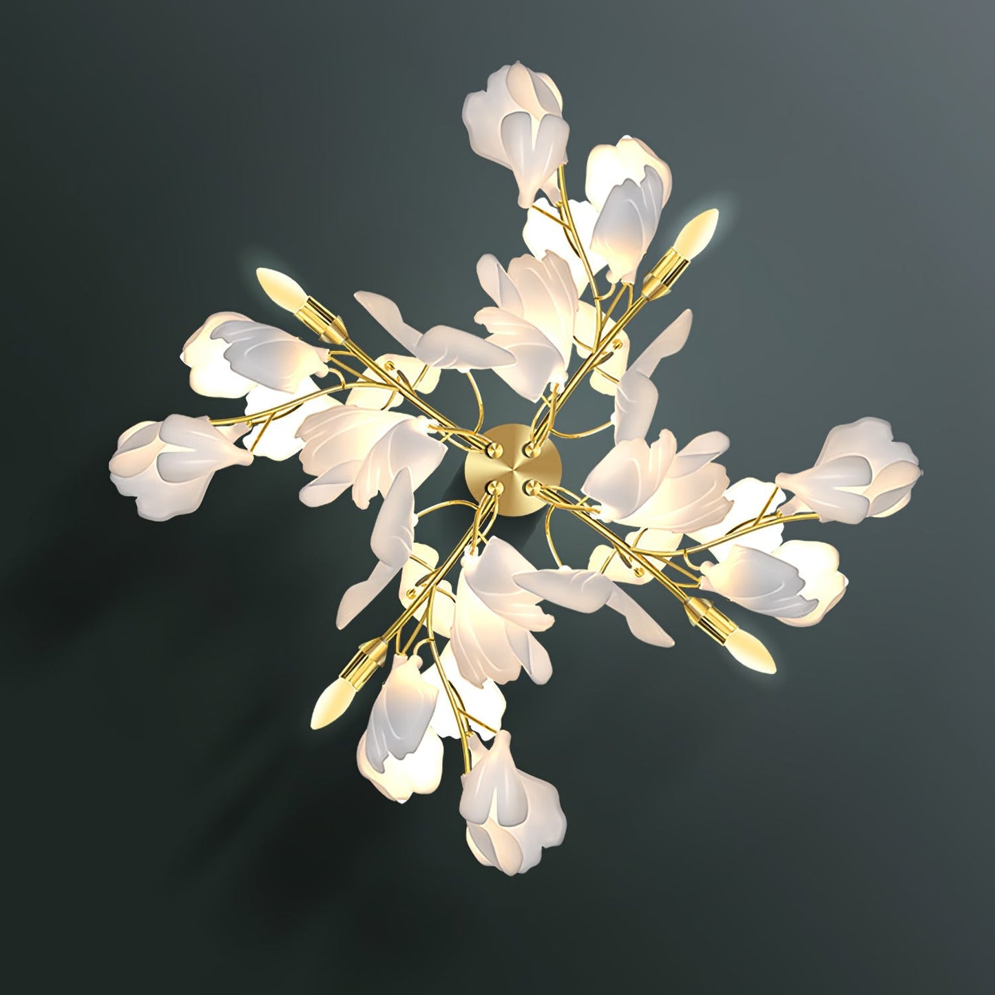 Gingko Flowers Wall Lamp - Nuvé