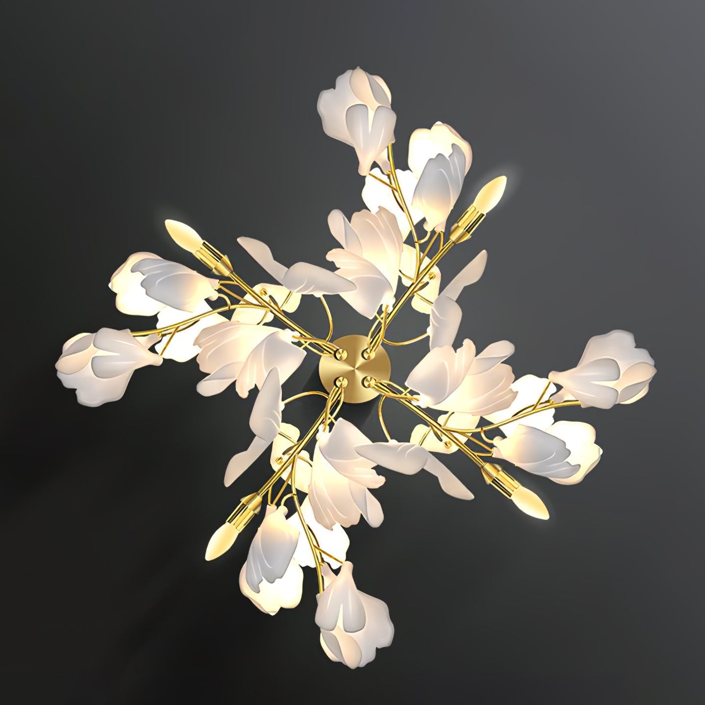 Gingko Flowers Wall Lamp - Nuvé