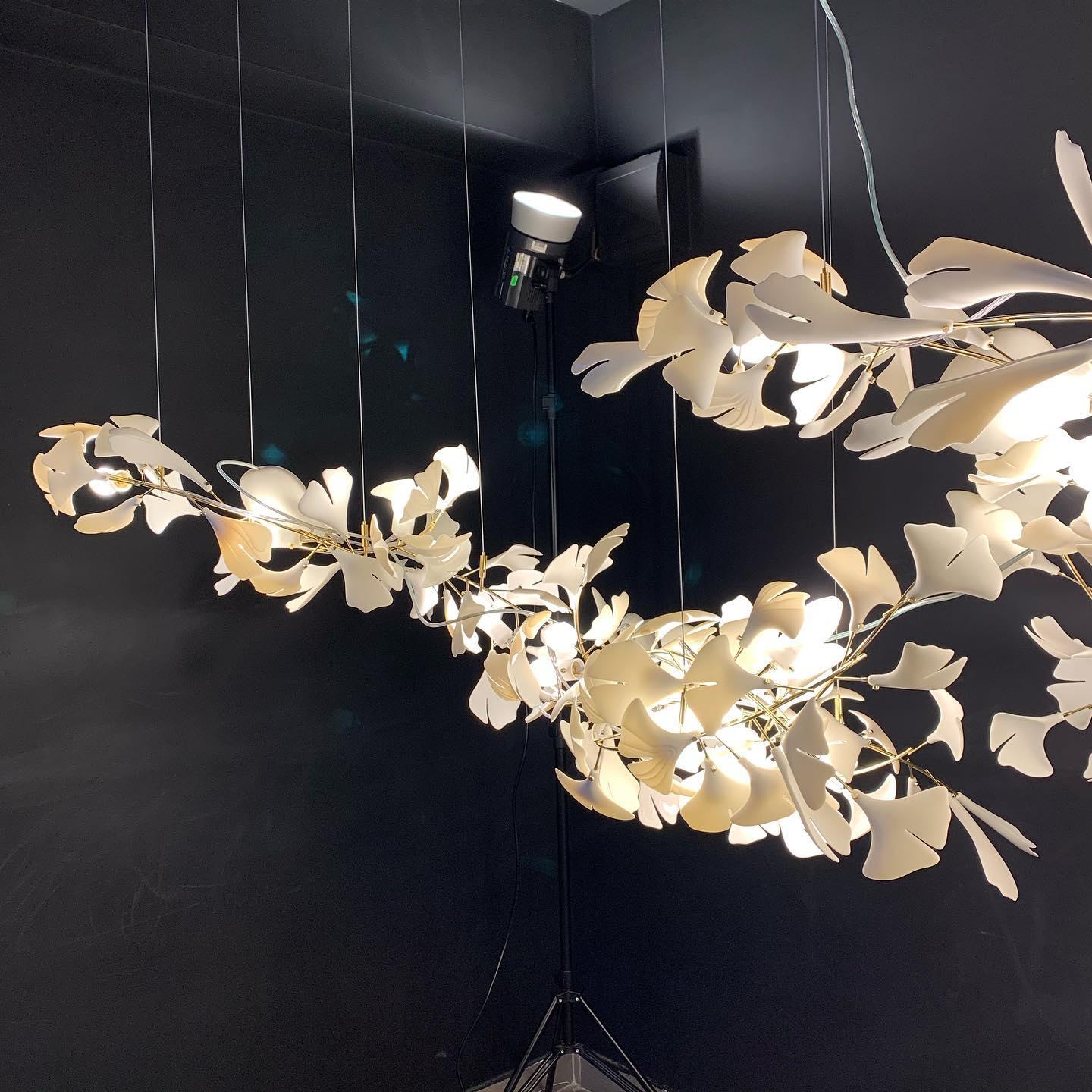 Gingko Ceramic Chandelier A - Nuvé