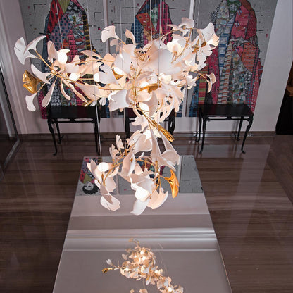 Gingko Ceramic Chandelier A - Nuvé