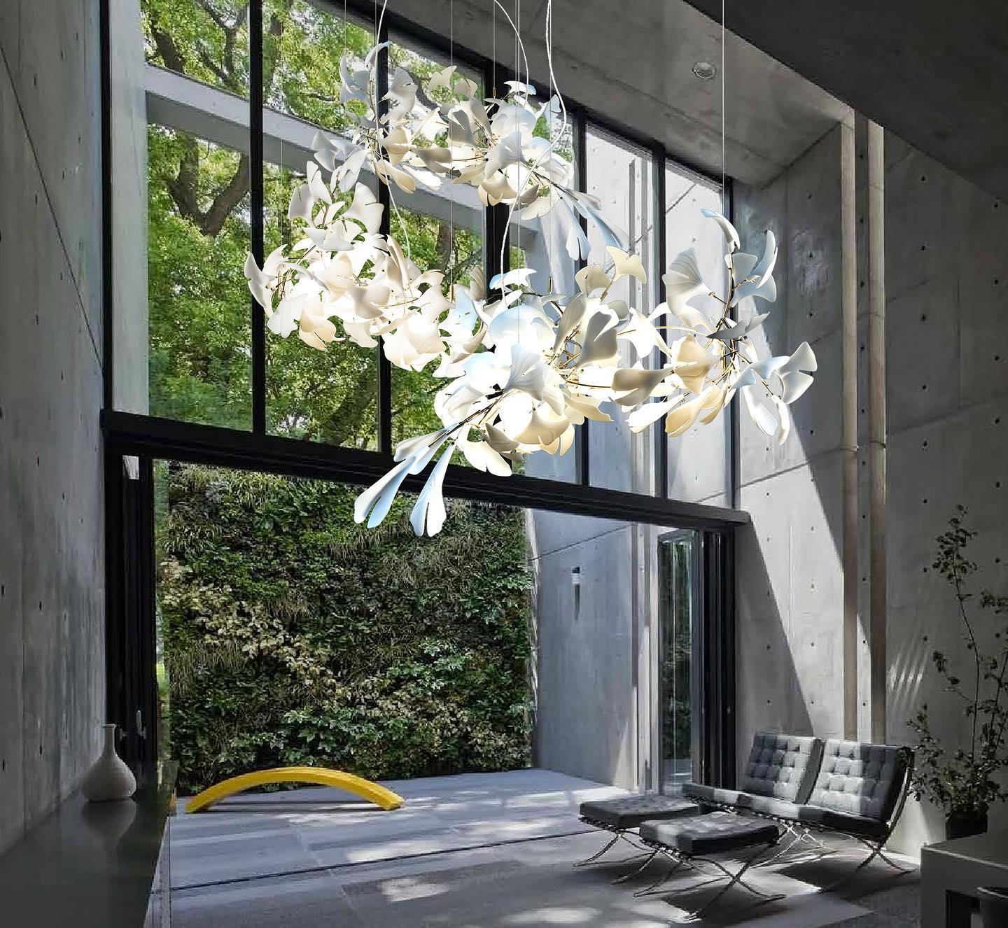 Gingko Ceramic Chandelier A - Nuvé