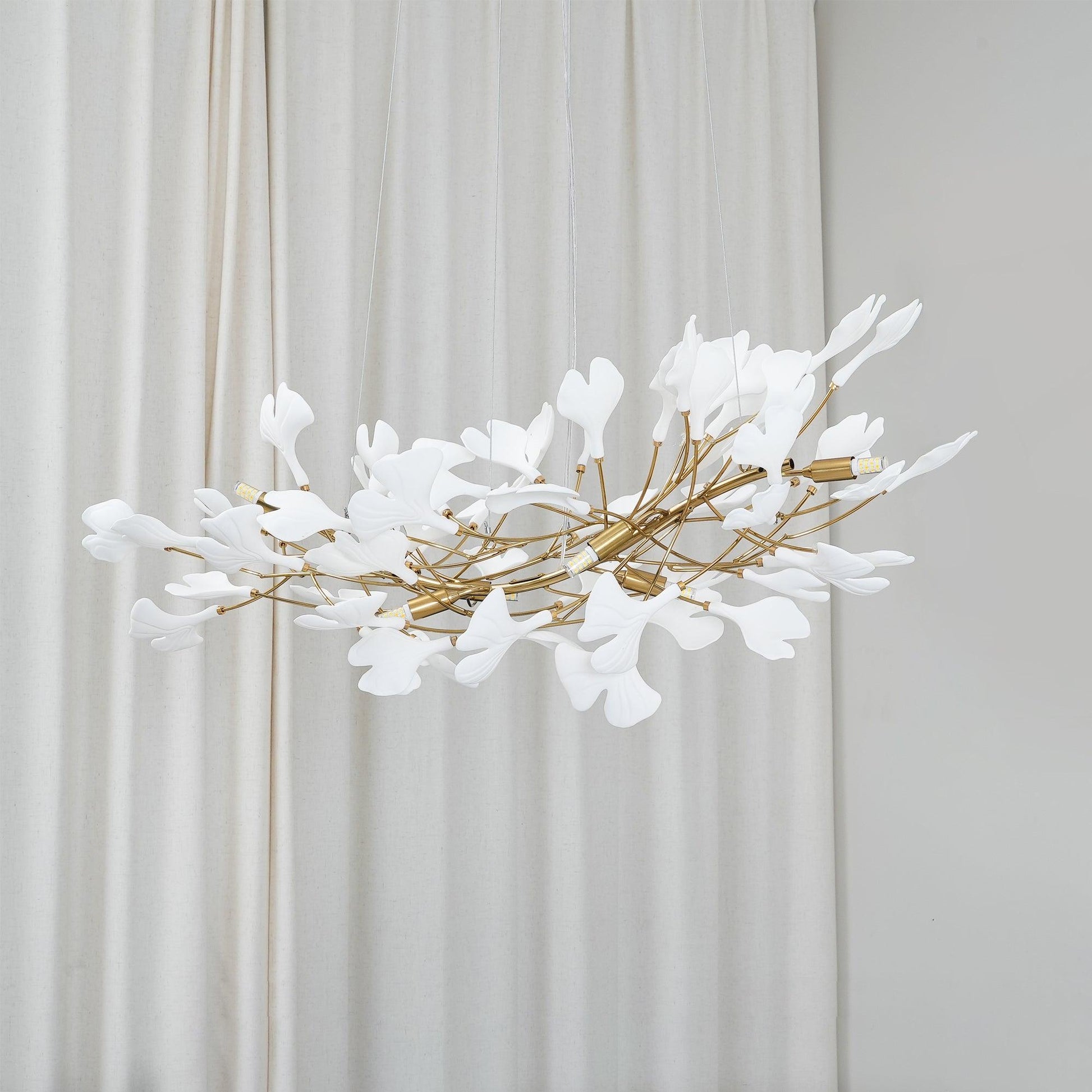 Gingko Ceramic Chandelier B - Nuvé