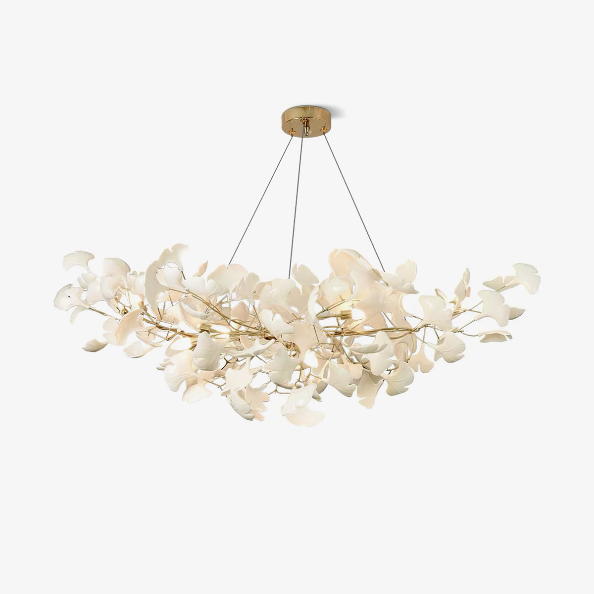 Gingko Ceramic Chandelier B - Nuvé