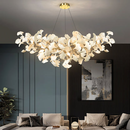 Gingko Ceramic Chandelier B - Nuvé