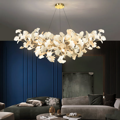 Gingko Ceramic Chandelier B - Nuvé