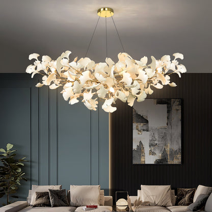 Gingko Ceramic Chandelier B - Nuvé