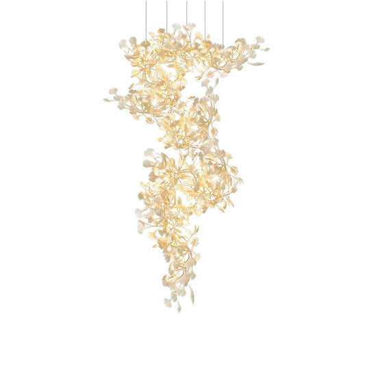 Gingko Ceramic Chandelier F - Nuvé