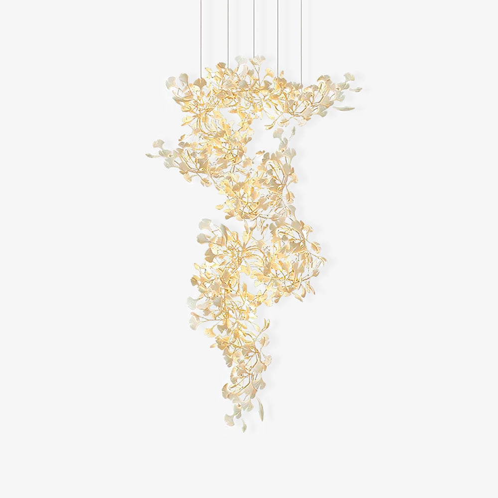Gingko Ceramic Chandelier F - Nuvé