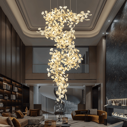 Gingko Ceramic Chandelier F - Nuvé