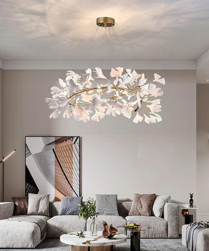 Gingko Ceramic Chandelier U