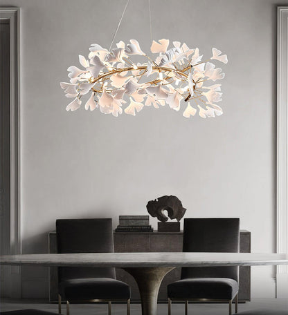 Gingko Ceramic Chandelier U - Nuvé