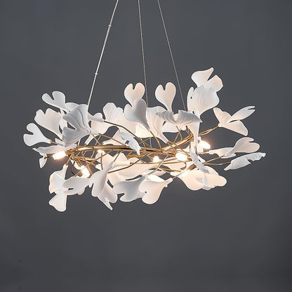 Gingko Ceramic Chandelier U
