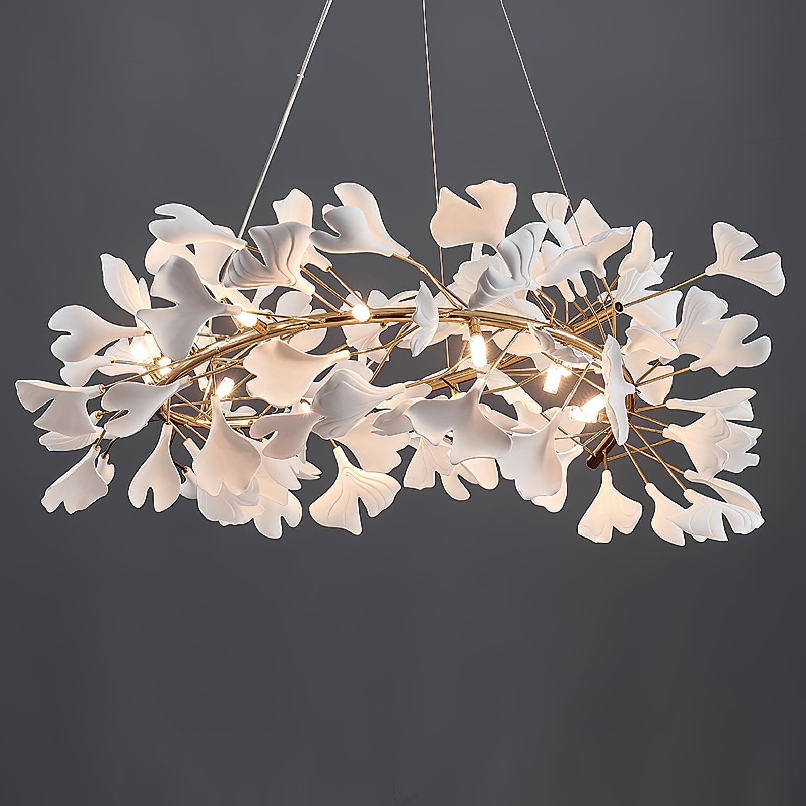 Gingko Ceramic Chandelier U - Nuvé