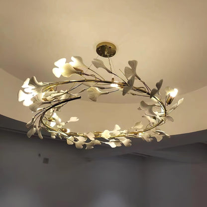 Gingko Ceramic Chandelier U