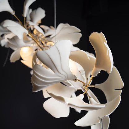 Gingko Ceramic Chandelier U