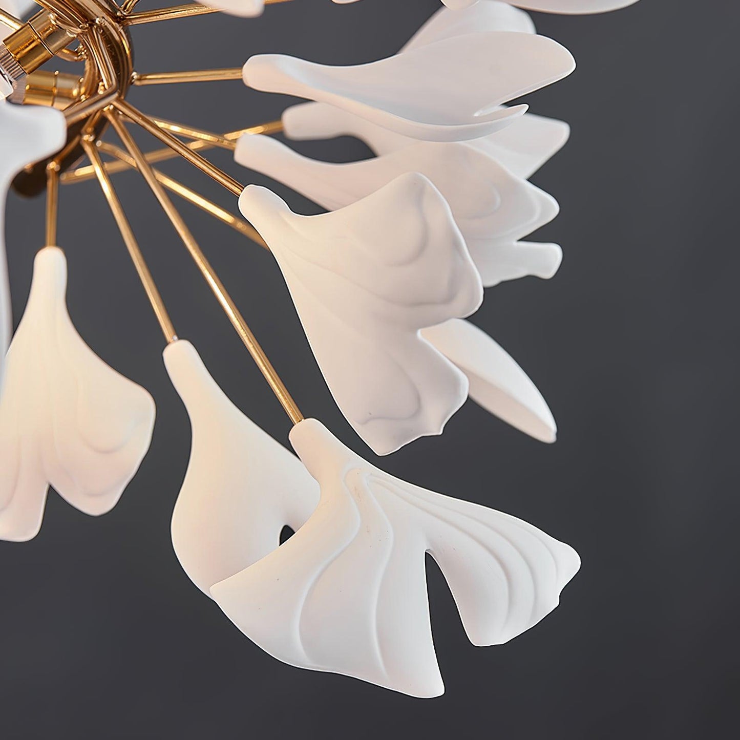 Gingko Ceramic Chandelier U - Nuvé