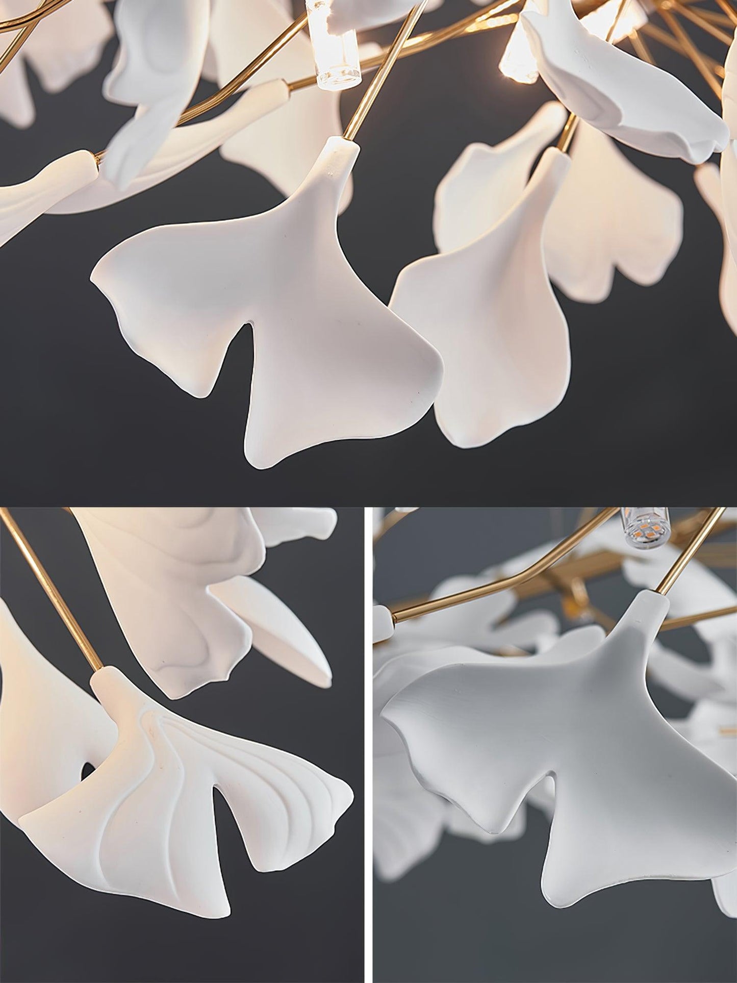 Gingko Ceramic Chandelier U - Nuvé