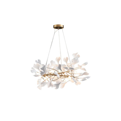 Gingko Ceramic Chandelier U