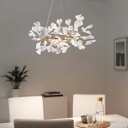 Gingko Ceramic Chandelier U