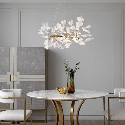 Gingko Ceramic Chandelier U - Nuvé
