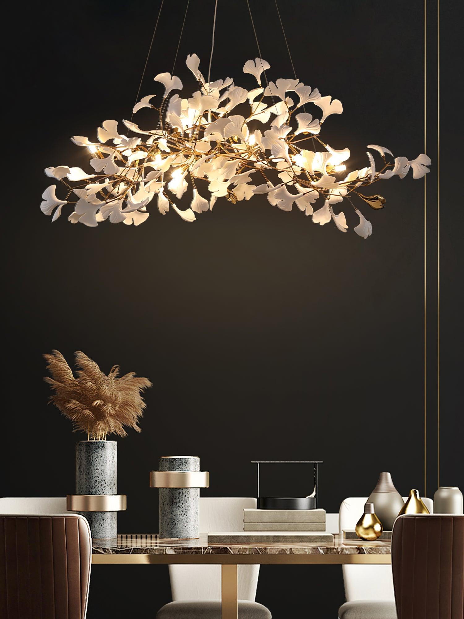 Gingko Ceramic Chandelier N - Nuvé