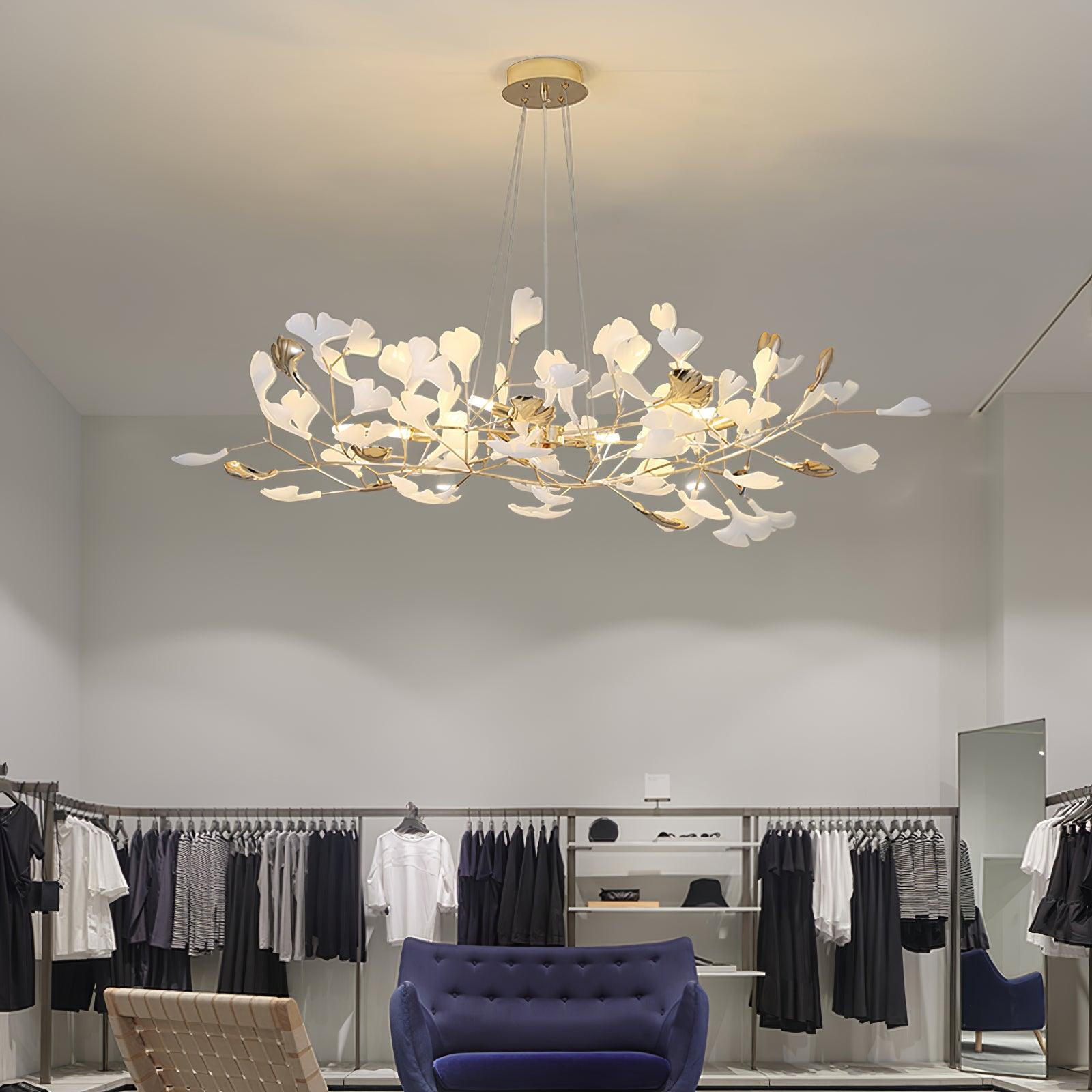 Gingko Ceramic Chandelier N - Nuvé