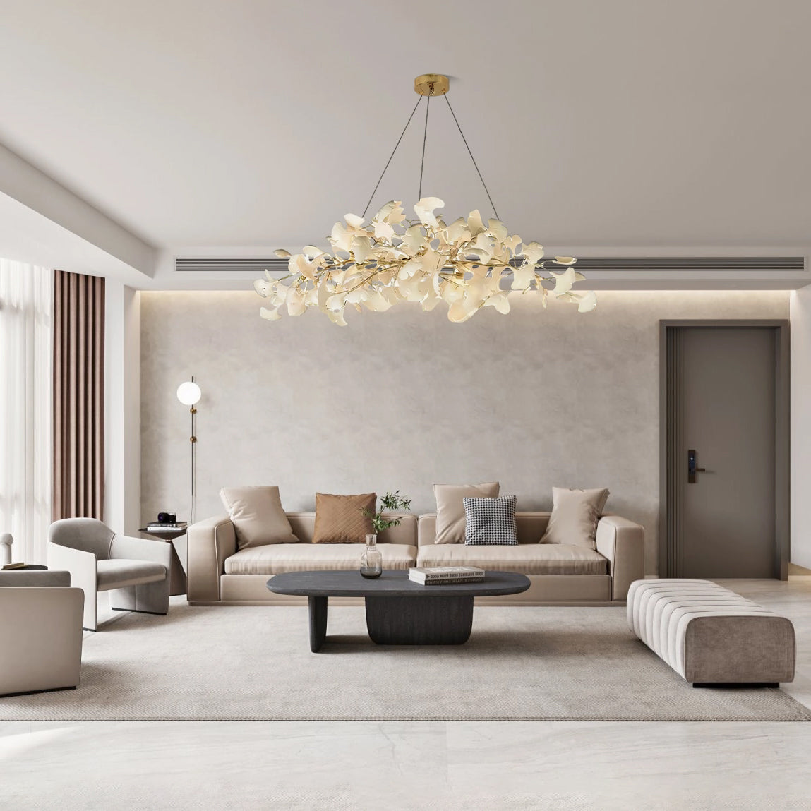 Gingko Ceramic Chandelier N - Nuvé