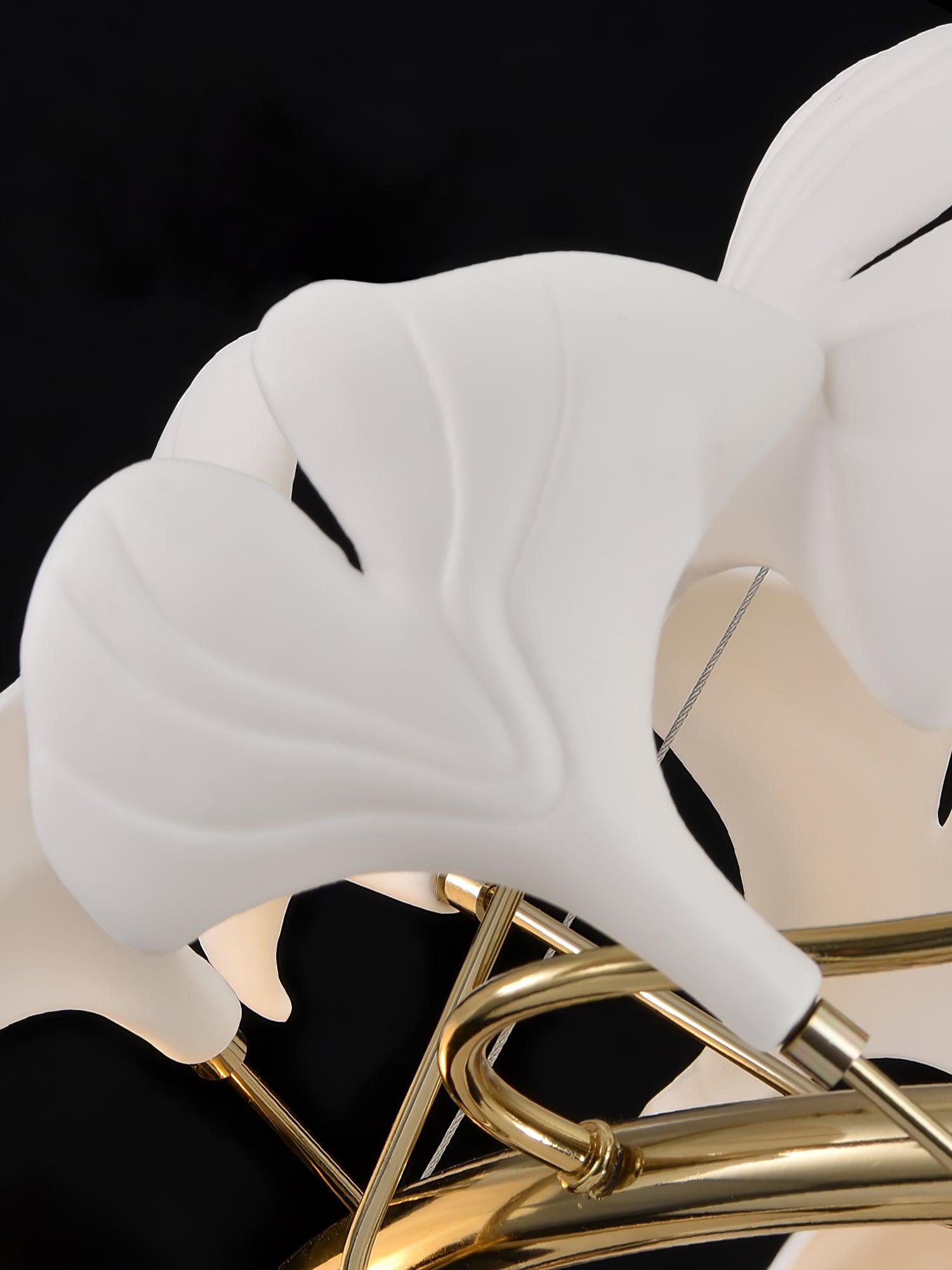 Gingko Ceramic Chandelier Q - Nuvé