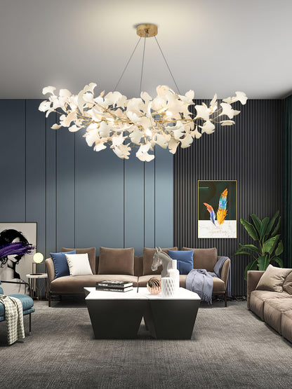 Gingko Ceramic Chandelier S - Nuvé