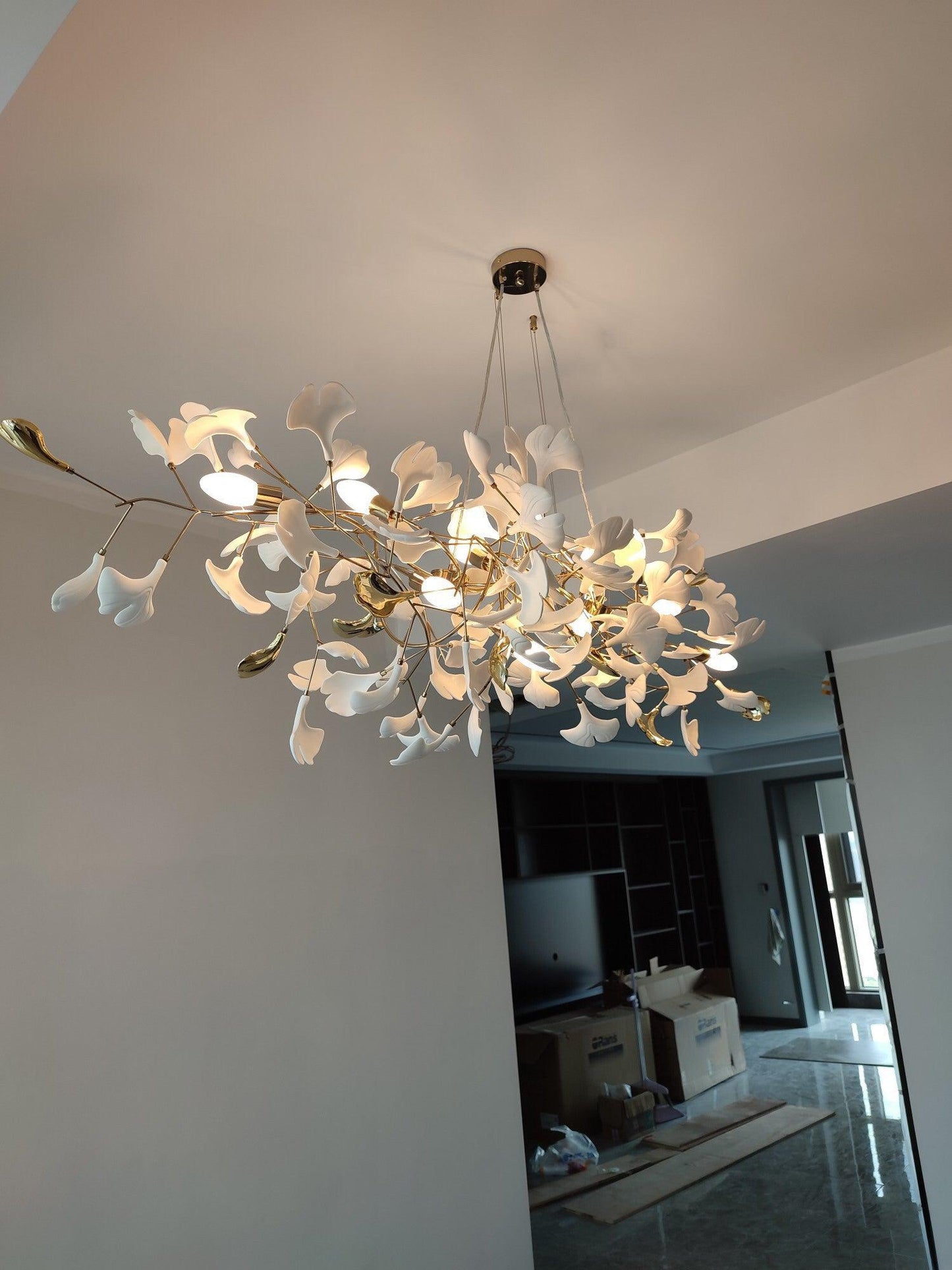 Gingko Ceramic Chandelier S - Nuvé