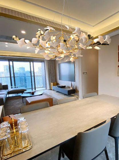 Gingko Ceramic Chandelier S - Nuvé