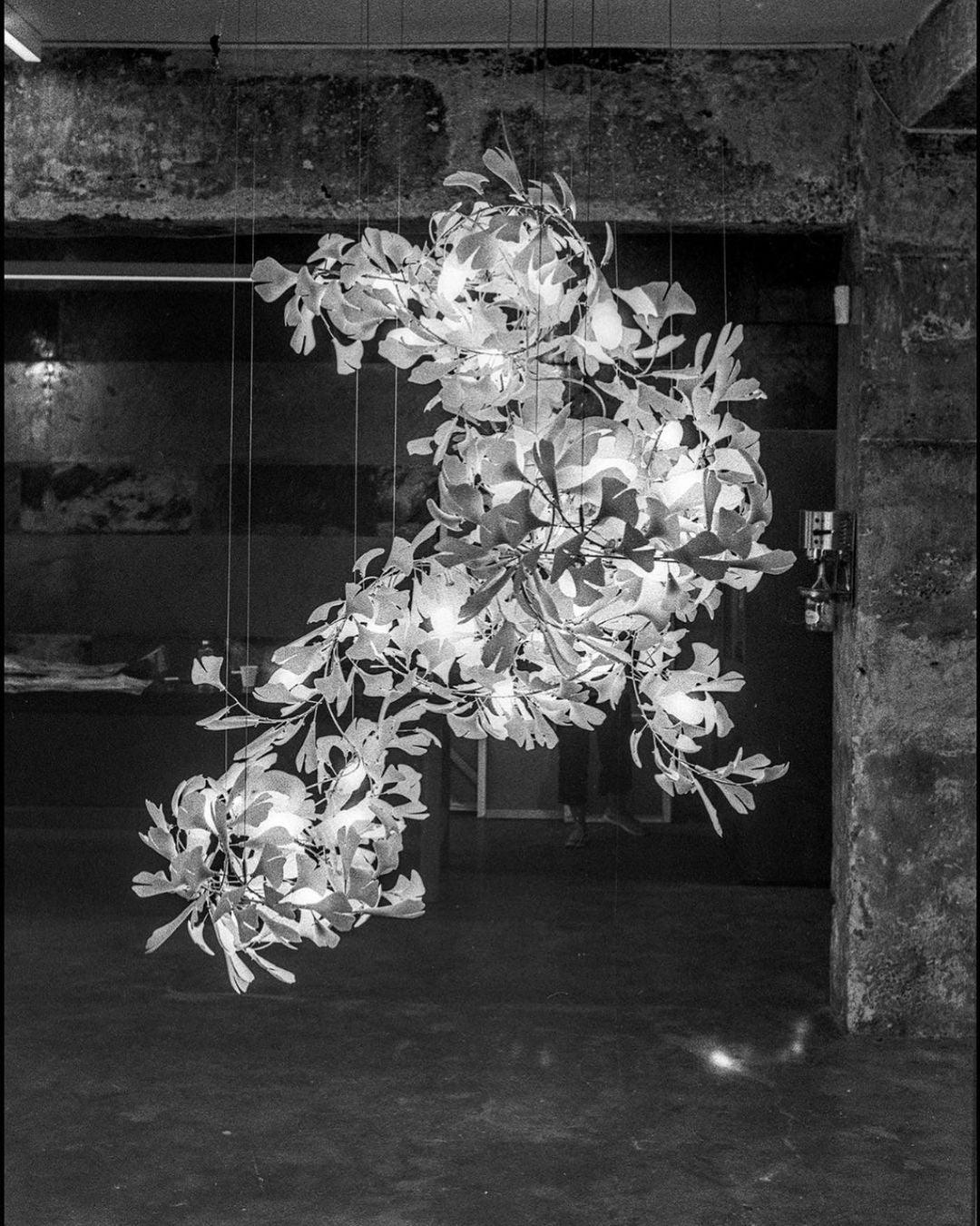 Gingko Ceramic Chandelier F - Nuvé