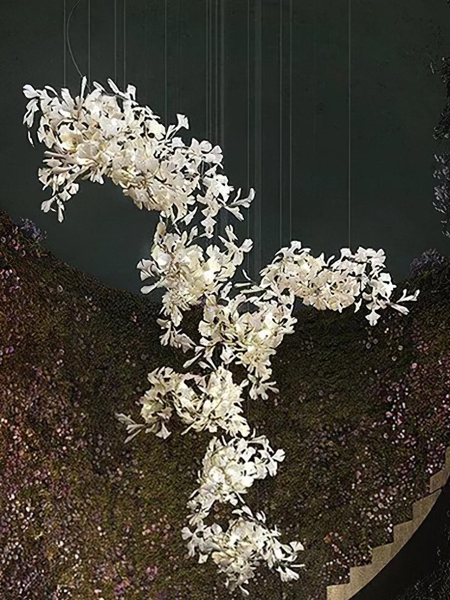 Gingko Ceramic Chandelier F - Nuvé