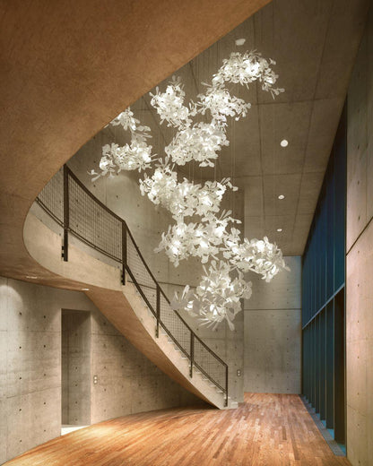Gingko Ceramic Chandelier F - Nuvé