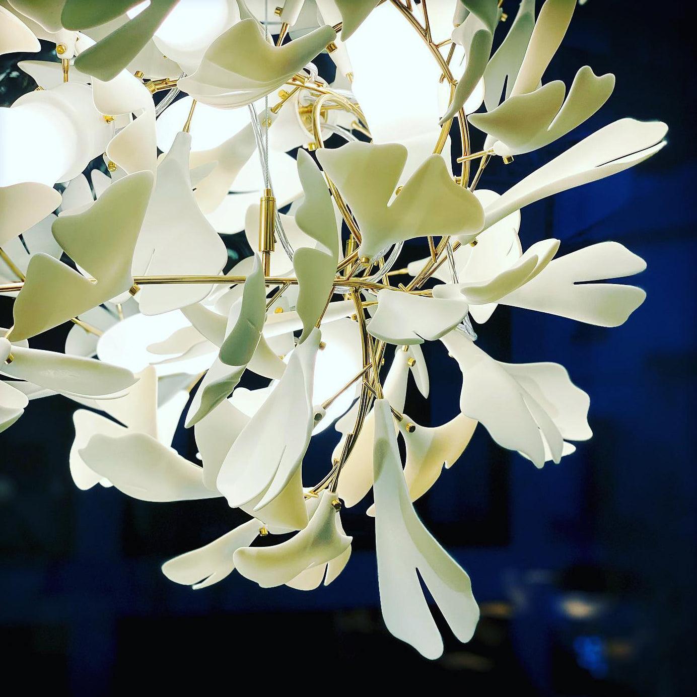 Gingko Ceramic Chandelier F - Nuvé