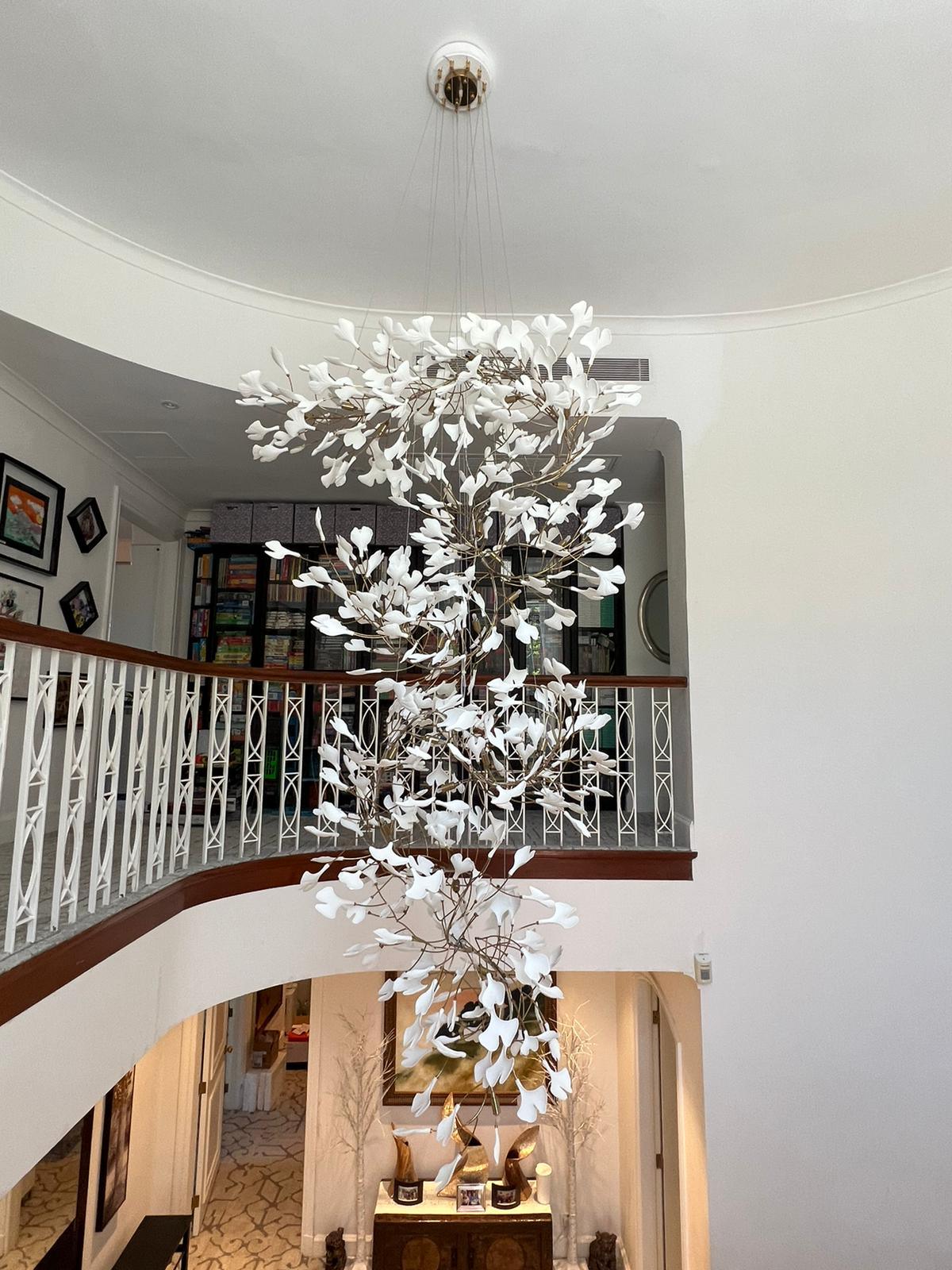 Gingko Ceramic Chandelier F - Nuvé