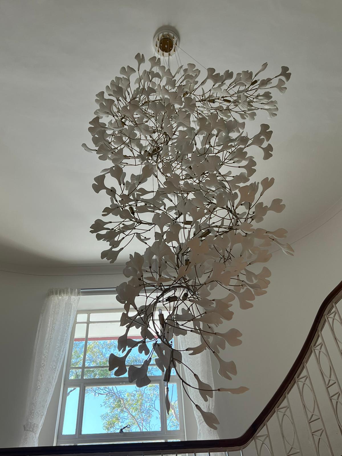 Gingko Ceramic Chandelier F - Nuvé