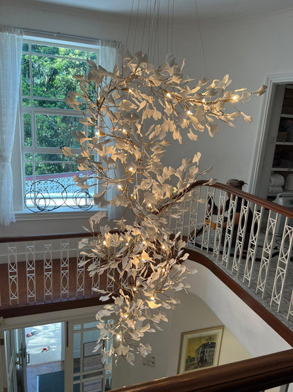 Gingko Ceramic Chandelier F - Nuvé