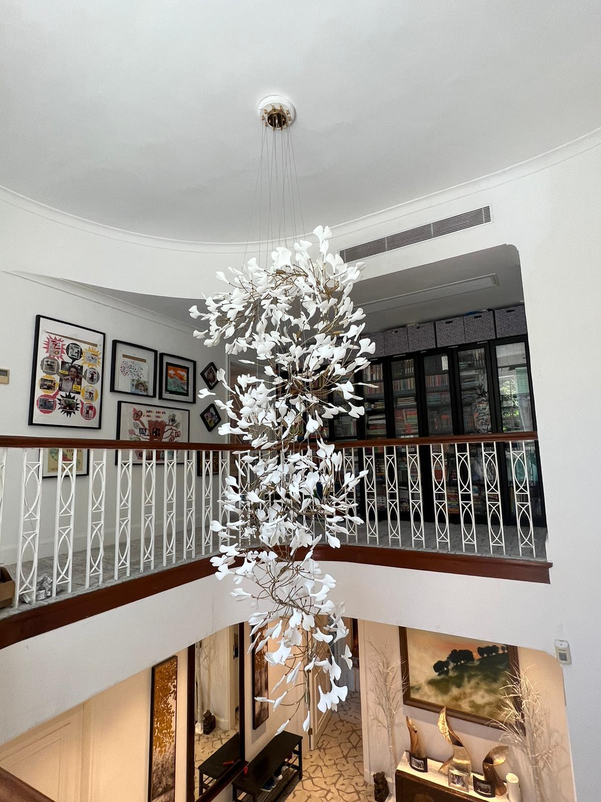 Gingko Ceramic Chandelier F - Nuvé