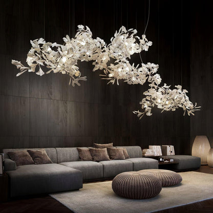Gingko Ceramic Chandelier C - Nuvé