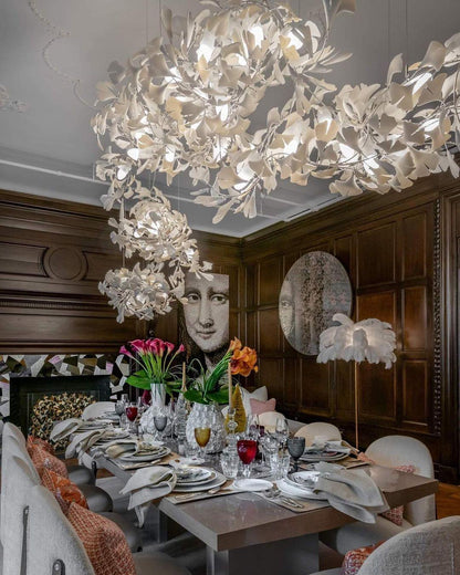 Gingko Ceramic Chandelier C - Nuvé