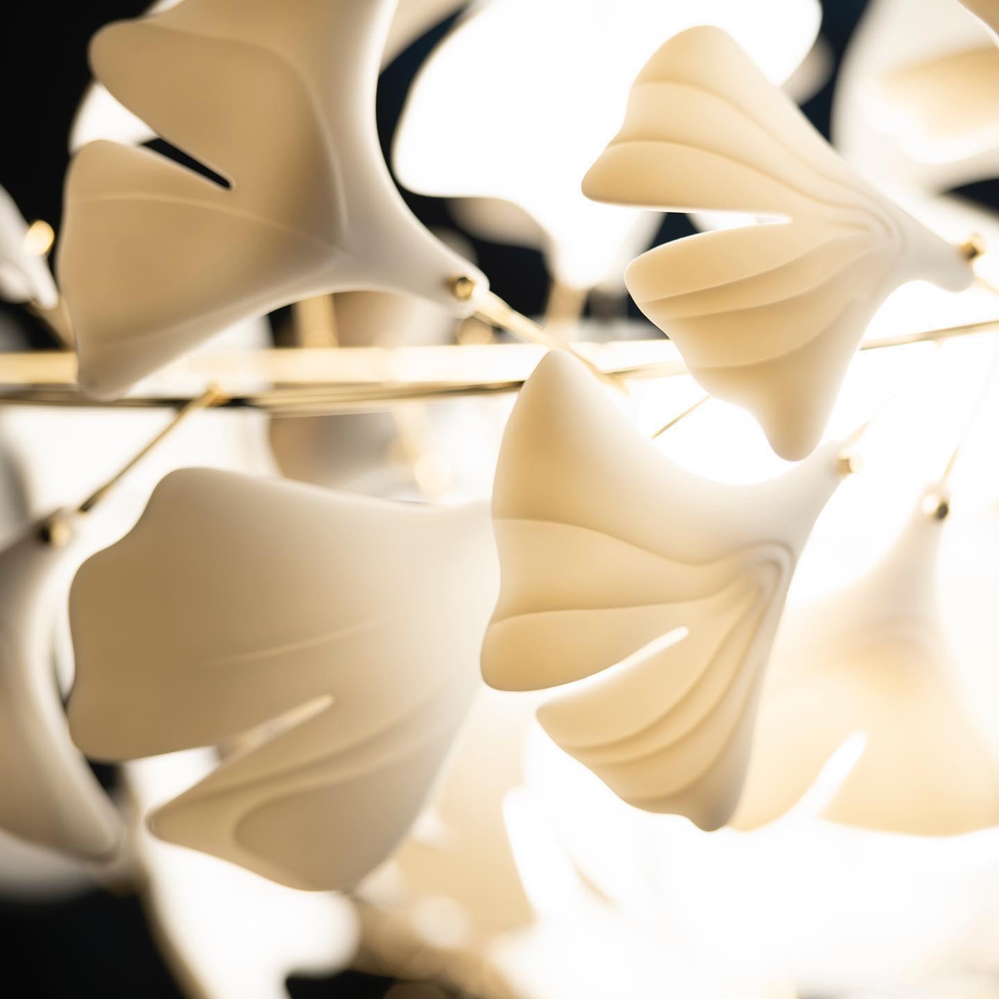 Gingko Ceramic Chandelier C - Nuvé