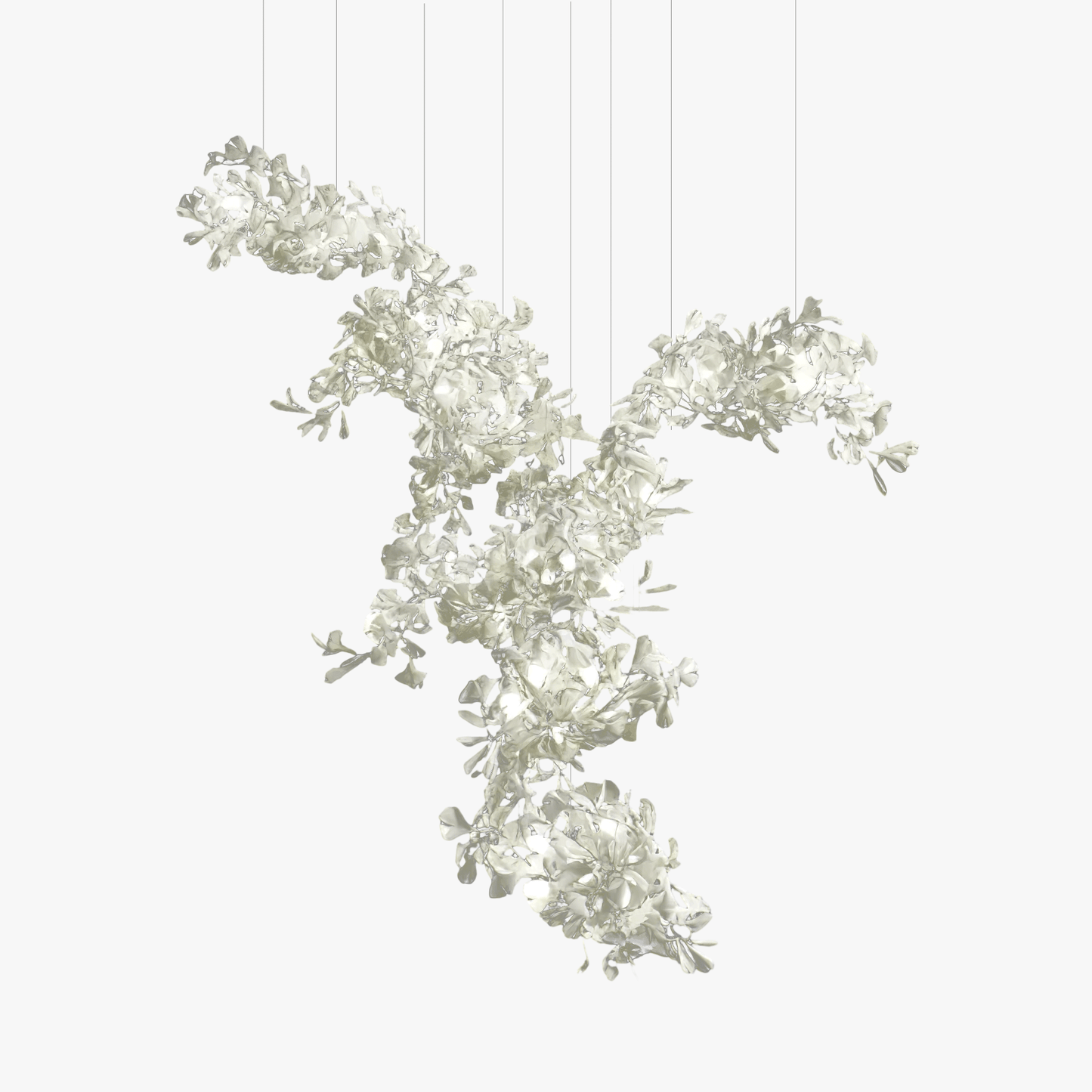 Gingko Combination Chandelier - Nuvé