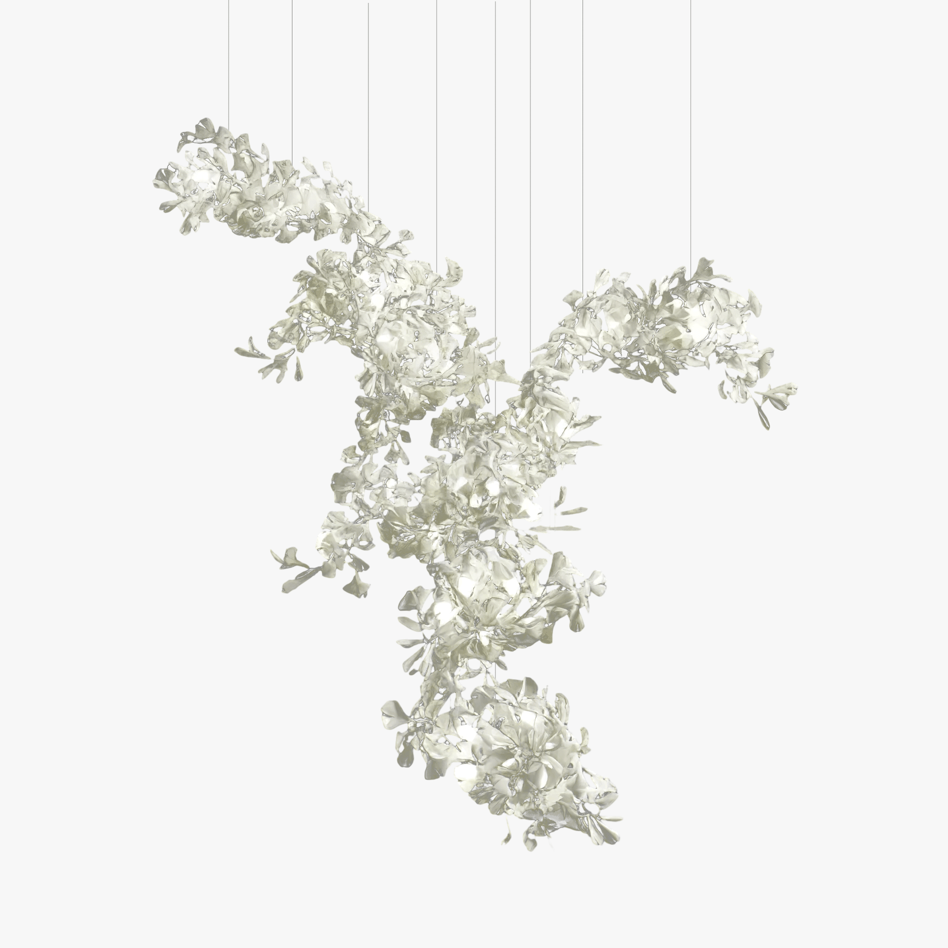 Gingko Combination Chandelier - Nuvé