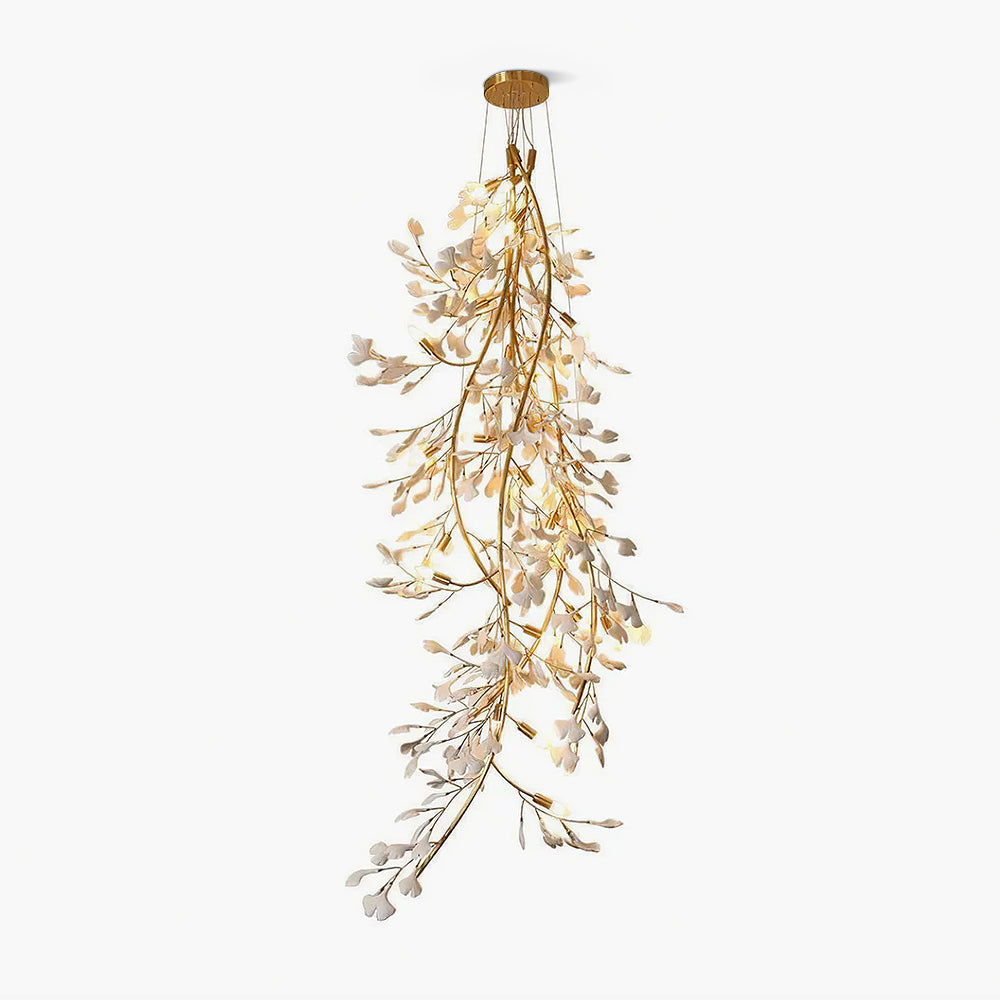 Gingko Long Branch Chandelier - Nuvé