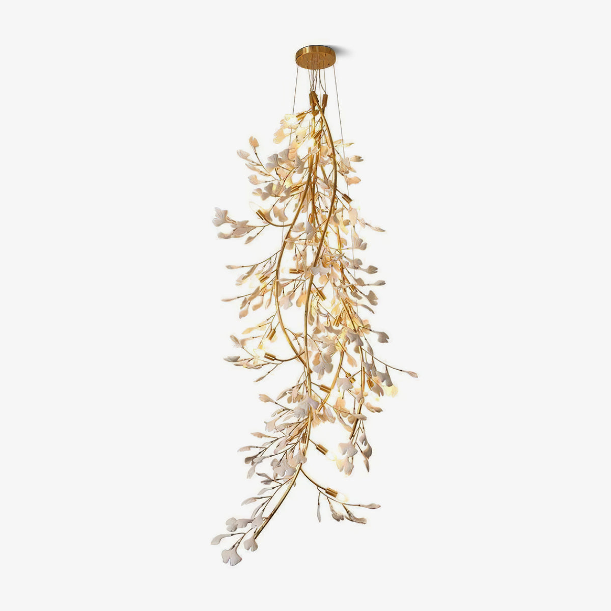 Gingko Long Branch Chandelier - Nuvé