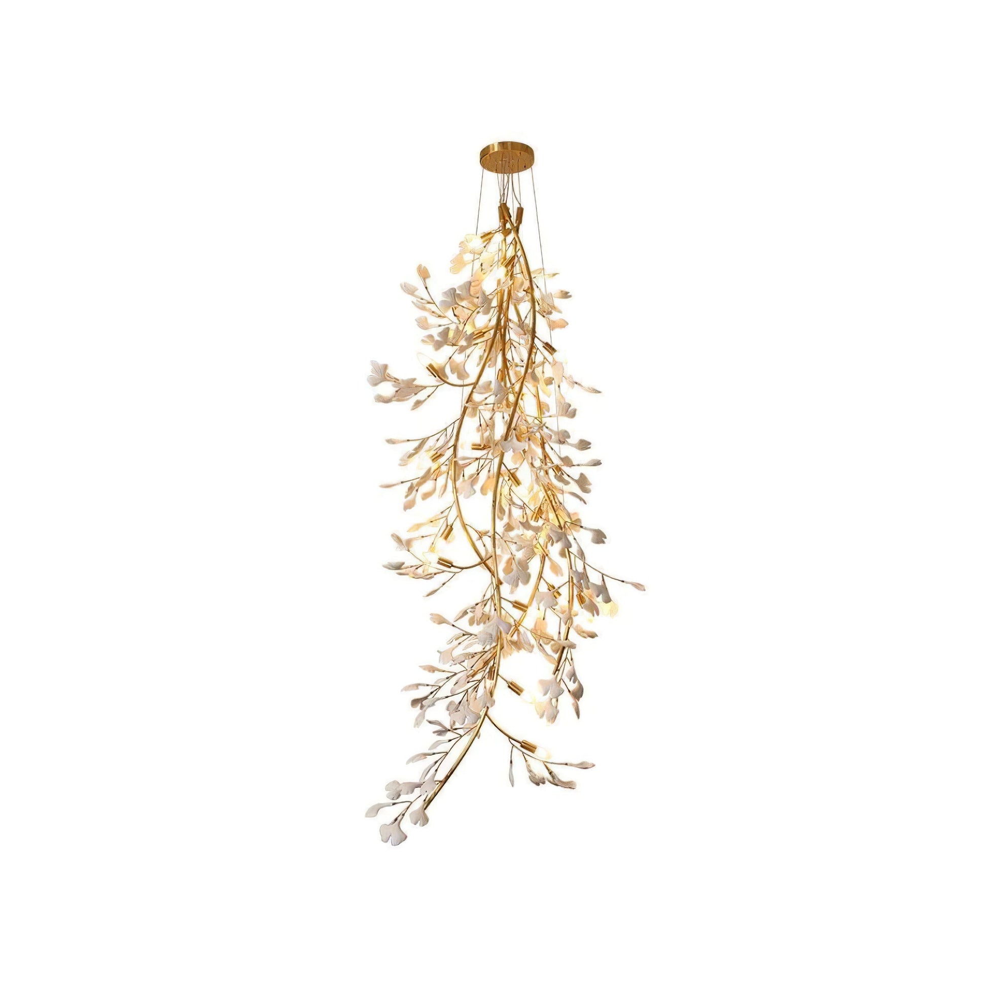 Gingko Long Branch Chandelier - Nuvé