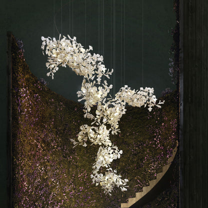 Gingko Combination Chandelier - Nuvé