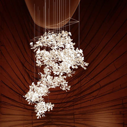 Gingko Combination Chandelier - Nuvé