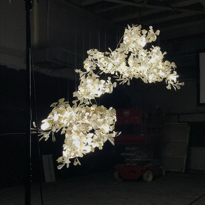 Gingko Combination Chandelier - Nuvé